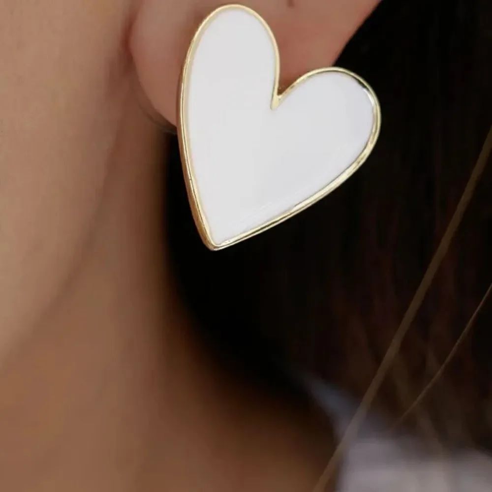 Heart earrings N913